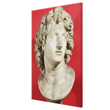 Alexander the Great  King of Macedonia Stretched Canvas Prints