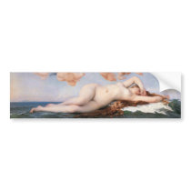 Alexandre Cabanel The Birth of Venus Bumper Sticke Bumper Sticker