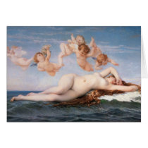 Alexandre Cabanel The Birth of Venus Card