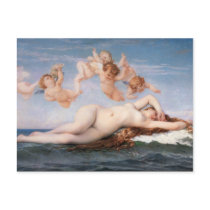 Alexandre Cabanel The Birth of Venus Postcard