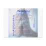 Alexandria Acrostic Postcard