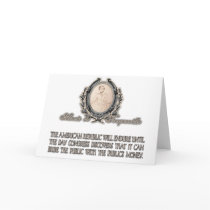 Alexis de Tocqueville Quote: America's Lifetime Card