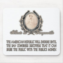 Alexis de Tocqueville Quote: America's Lifetime Mousepad