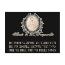 Alexis de Tocqueville Quote: America's Lifetime Postcard