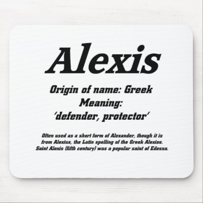 Name Alexis