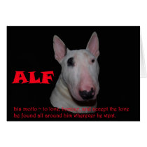ALF accepting the love Greeting Card