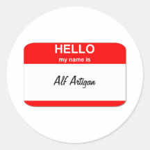 Alf Artigan Stickers