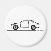 Alfa Romeo GTA GTV T-Shirt Refrigerator Magnet