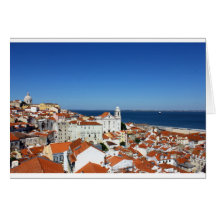 Alfama, Lisboa, Portugal Cartões