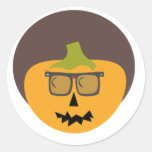 Alfie Afro Halloween Button Stickers