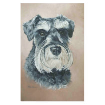 Alfie - miniature schnauzer personalized stationery