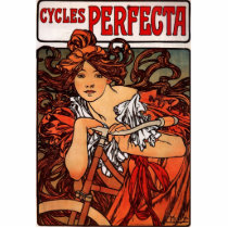 Alfons Mucha Perfecta Cut Out