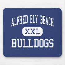 Alfred Ely Beach - Bulldogs - High - Savannah Mouse Pad