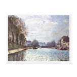 Alfred Sisley - Ansicht Kanals Saint-Martin 1870