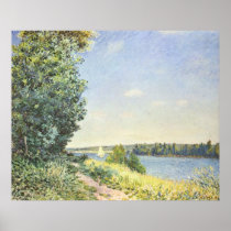 Alfred Sisley - Normandie 1894 Oil on Canvas