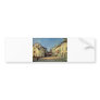 Alfred Sisley - Platz in Argenteuil 1872 Oil Print Bumper Sticker
