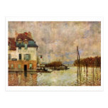 Alfred Sisley - Überschwemmung von Port-Marneux 18 Carte Postale