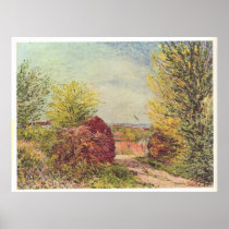 Alfred Sisley - Veneux-Nadon im Frühling 1885