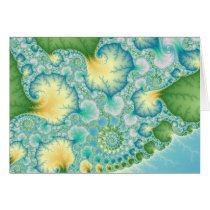 Algae - Fractal Greeting Cards