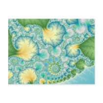 Algae - Fractal Post Card