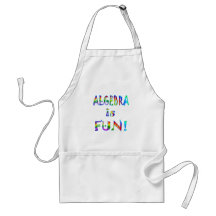 Algebra is Fun Aprons