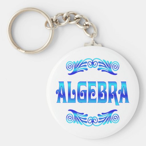 ALGEBRA KEYCHAINS