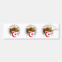 Algeria Coat of Arms Bumper Stickers