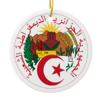 Algeria Coat of Arms Ornament ornaments