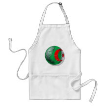 Algeria flag Algerian soccer ball gifts Apron