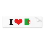 Algeria Flag Bumper Sticker