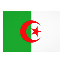 Algeria Flag Invitations