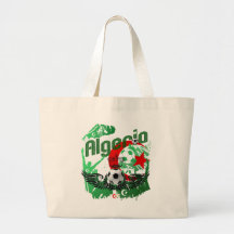 Algeria grunge art Football fans Algerie gifts Tote Bag