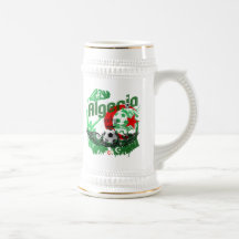 Algeria grunge art Football fans Algerie gifts Mug