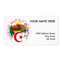 Algeria Labels labels