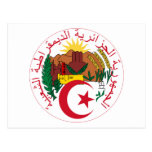 Algeria National Emblem Postcard