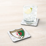 Algeria Soccer Drink Coaster