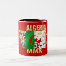 Algeria Soccer Football MMX Africa 2010 gifts Mugs