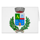 Algua Stemma, Italy Greeting Cards