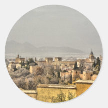 Alhambra Palace, Granada, Spain Sticker