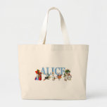 Alice and Friends in Wonderland Tote Bags