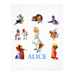 ALICE AND FRIENDS PERSONALIZED LETTERHEAD