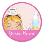 Alice and Friends Tea Party Stickers Kelly Schwark
