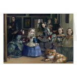 "Alice and Las Meninas" Greeting Card