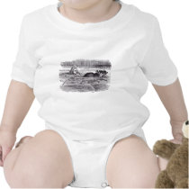 Alice and Mouse Swimming t-shirts