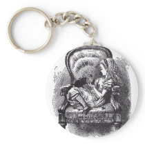 Alice and the Black Kitten keychains