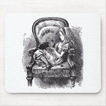 Alice and the Black Kitten mousepads