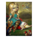 "Alice and the Bosch Birds" Postcard