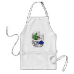Alice and the Caterpillar Aprons
