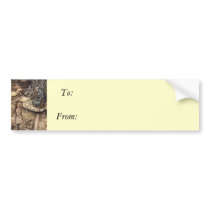Alice and the Caterpillar Bumper Stickers
