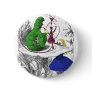 Alice and the Caterpillar Pinback Buttons